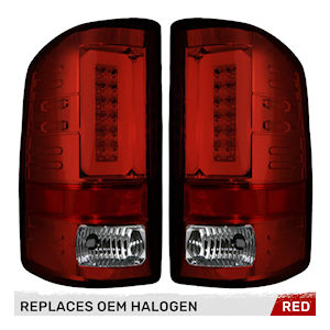 Recon OLED R�ckleuchten (rot) f�r 2014-2018 GMC Sierra