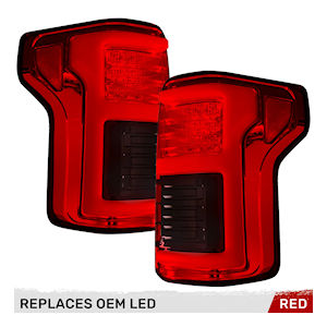 Recon OLED R�ckleuchten (rot) f�r 2015-2020 Ford F150