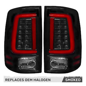 Recon OLED R�ckleuchten (Smoke) f�r 2009-2018 Dodge RAM