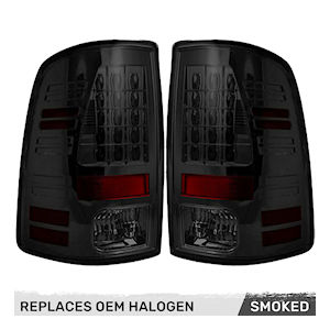 R�ckleuchten LED Schwarz \(get�nt\) 09-18 Dodge RAM