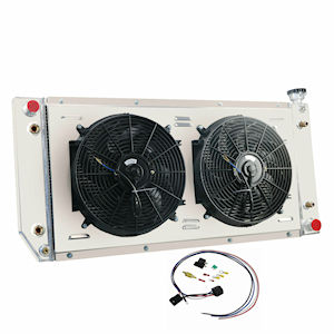 Radiator with Dual Fans and Oil Coolers (Engine/Trans)