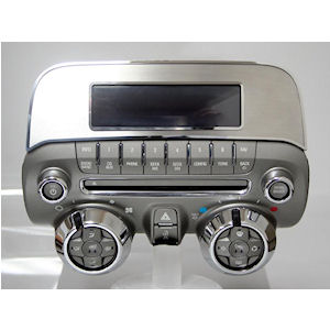 ACC Radio-Blende Edelstahl für 2010-15 Chevrolet Camaro ACC Radio-Blende Edelstahl für 2010-15 Chevrolet Camaro
