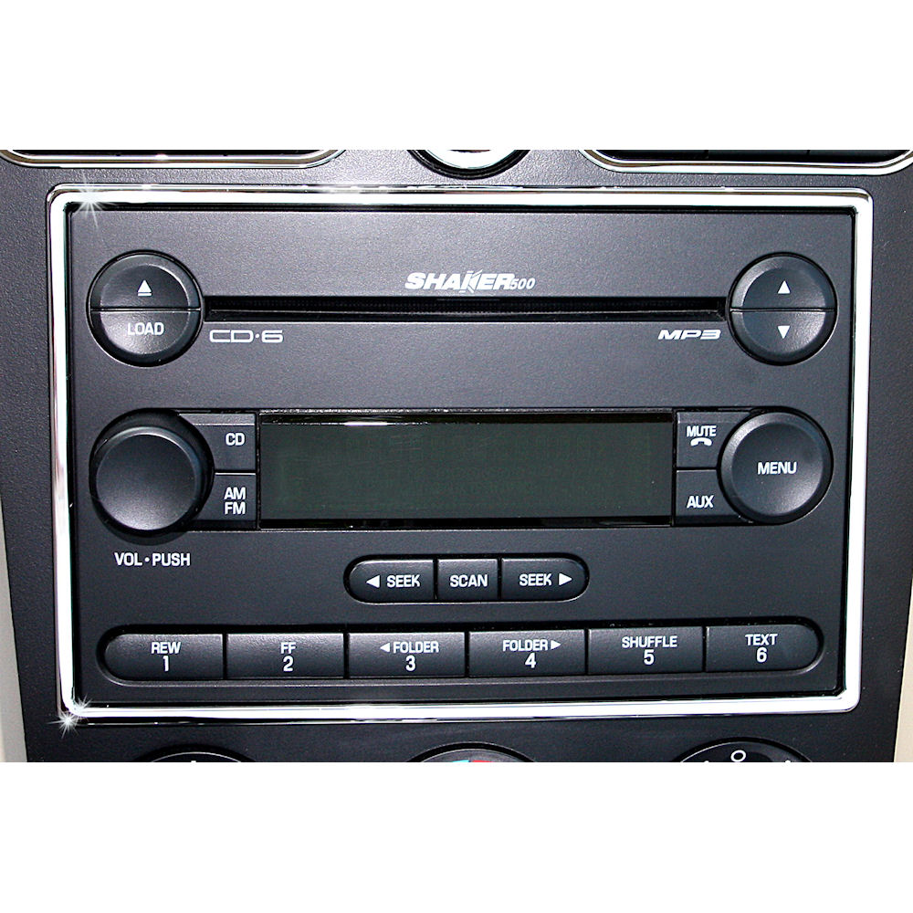 Radio/CD-Rahmen (Chrom) 05-09 Ford Mustang