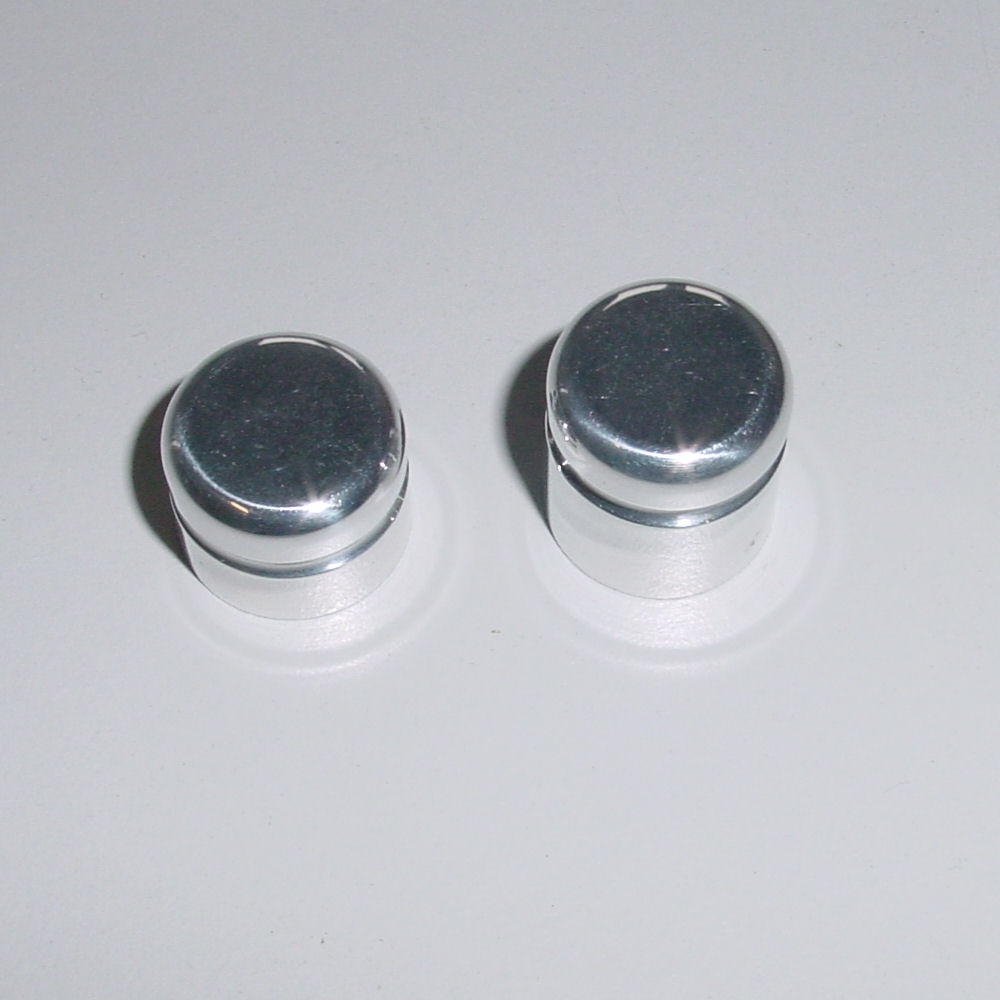 Radio-Drehkn�pfe Aluminium (poliert) 95-02 GM Trucks SUV