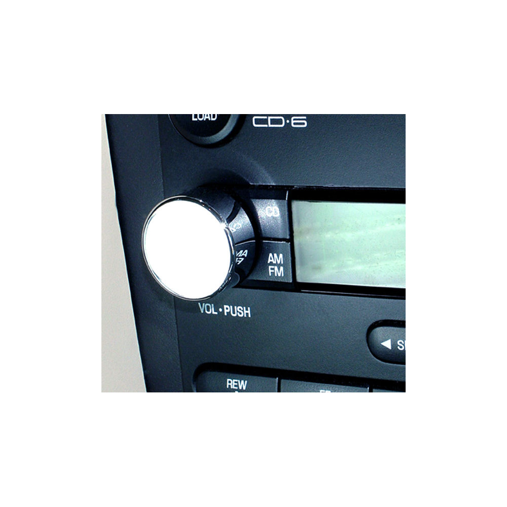 Radio-Drehknopf Volume (Chrom) 05-09 Ford Mustang
