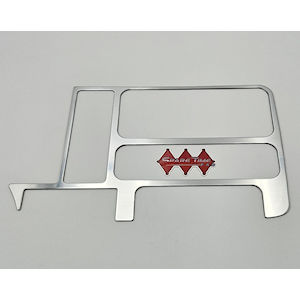 1x Billet Radio Face Plate for 1995-98 Chevy/GMC Trucks