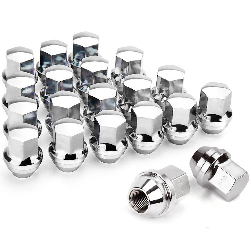 Radmutter 9/16-18 Acorn 7/8 1x (Chrom) 38mm