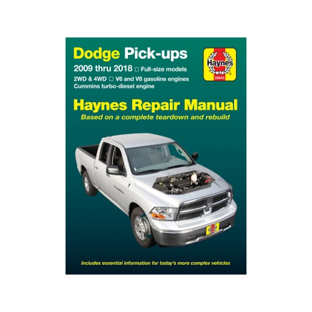 Reapair Manual (english) 09-18 Dodge RAM Trucks