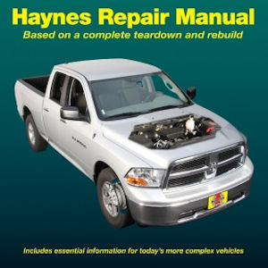 Haynes Repair Manual (english) for 2009-2018 Dodge RAM Trucks