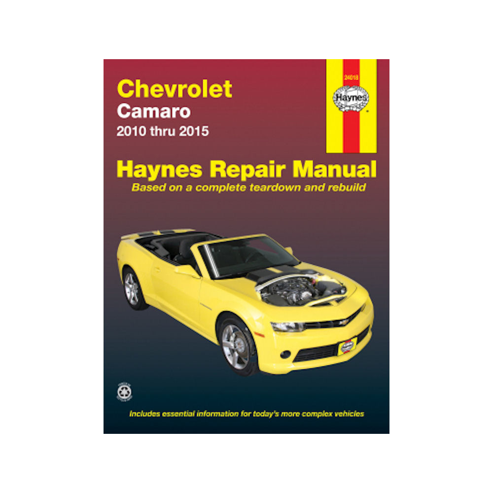Haynes Repair Manual (english) for 2010-2015 Chevrolet Camaro