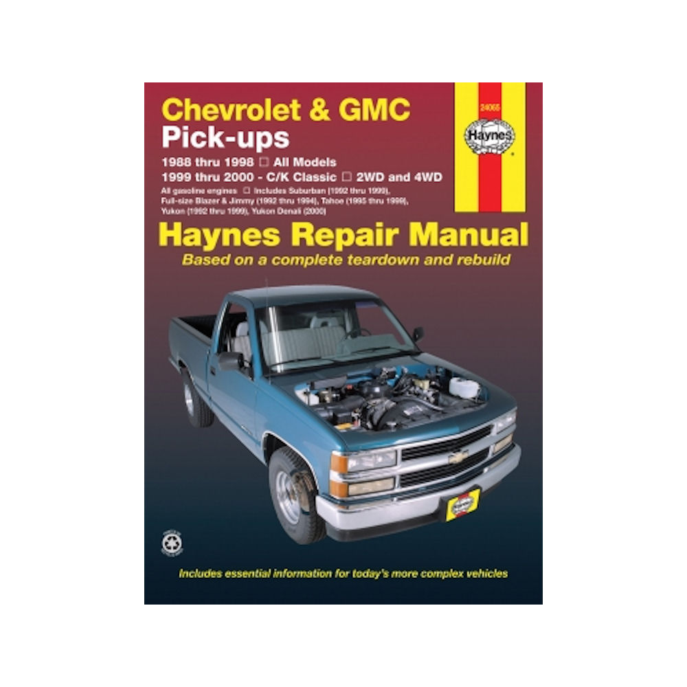 Reapair Manual (english) 88-98 GM Pickup Trucks SUV
