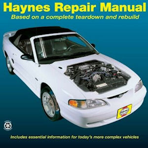 Haynes Repair Manual (english) for 1999-2004 Ford Mustang