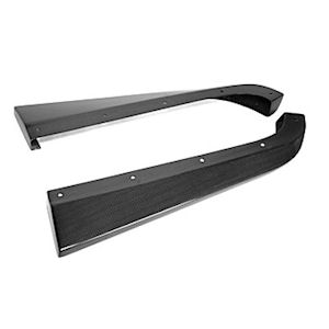 APR Rear Bumper Skirts Carbon for 2005-09 Ford Mustang