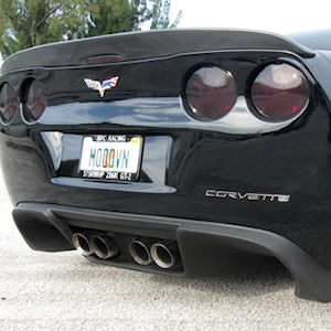 BPP GT2 Rear Diffuser (Fiberglass) for 2005-13 Corvette