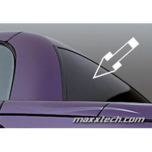 Original Rear Glass Panel for 2003-06 Chevy SSR Pickup