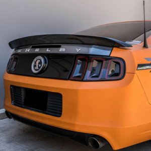 TruFiber Karbon Rear Spoiler for 2010-2014 Ford Mustang