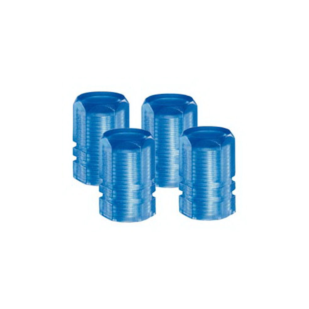Reifen-Ventilkappen AirCaps (blau) universal