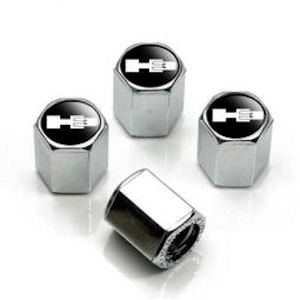 Logo Caps Reifenventil-Kappen f�r 2005-2010 Hummer H3