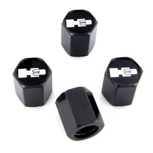 Logo Caps Reifenventil-Kappen f�r 2005-10 Hummer H3 SUV
