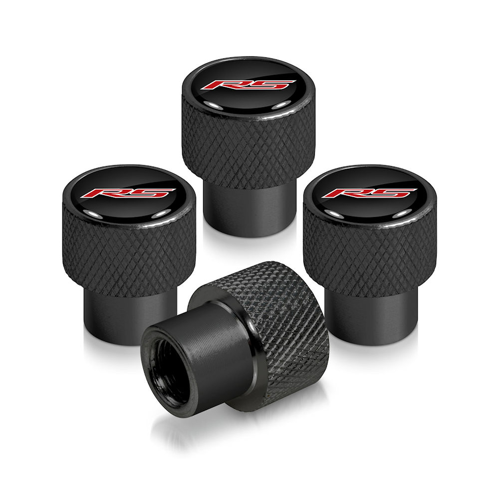 Reifen-Ventilkappen (schwarz) 10-24 Camaro RS