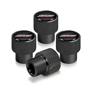Schwarze Reifenventilkappen f�r 10-24 Chevy Camaro SS