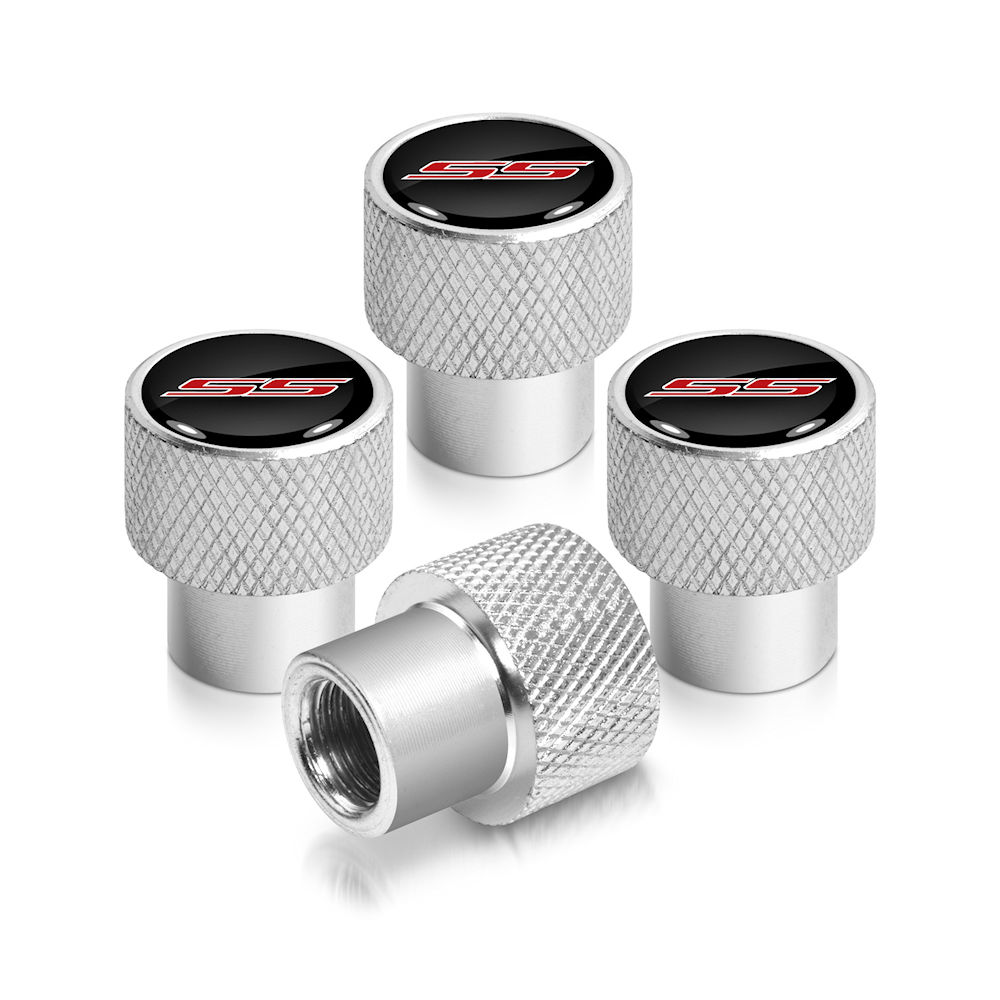 Reifen-Ventilkappen (silber) 10-24 Camaro SS