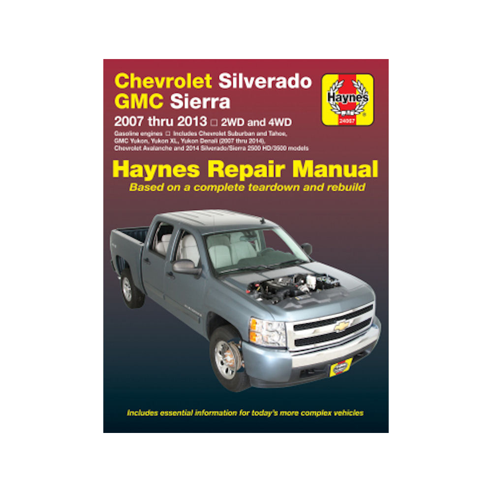 Reparatur-Anleitung (englisch) 07-14 GM Pickups SUV
