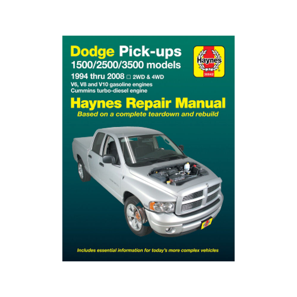 Reparatur-Anleitung (englisch) 94-08 Dodge RAM Trucks