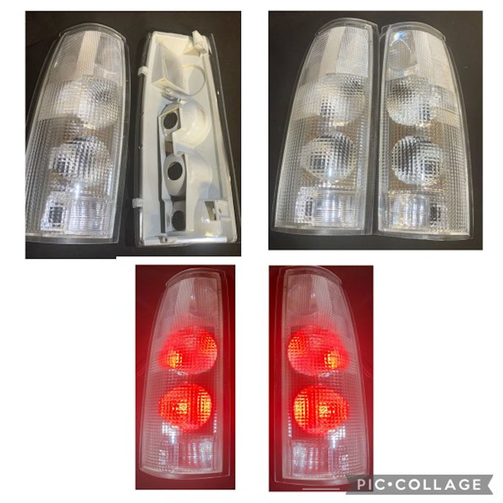 R�ckleuchten Diamond (white) 88-99 GM Trucks/SUV