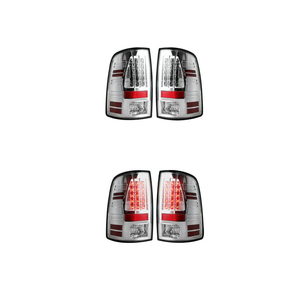 R�ckleuchten LED Chrom (klar) 09-18 Dodge RAM