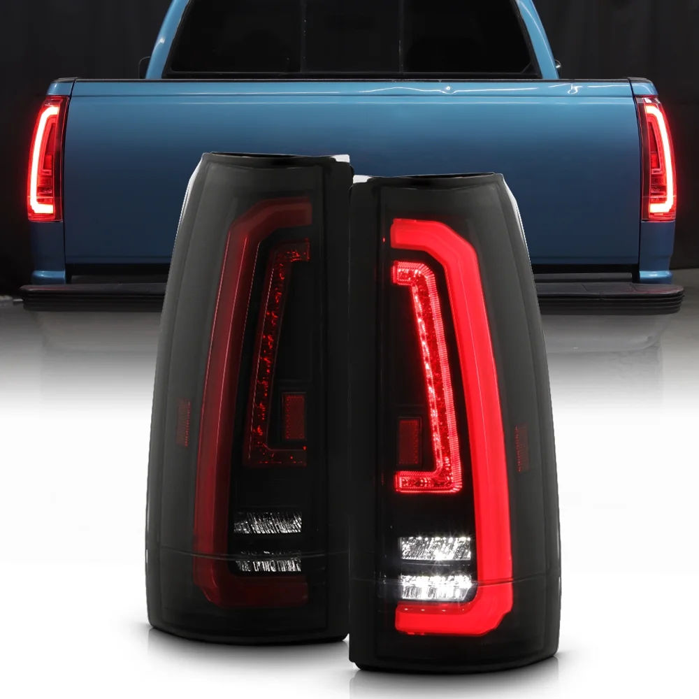 R�ckleuchten LED Fiber Optic (get�nt) 88-99 GM Trucks