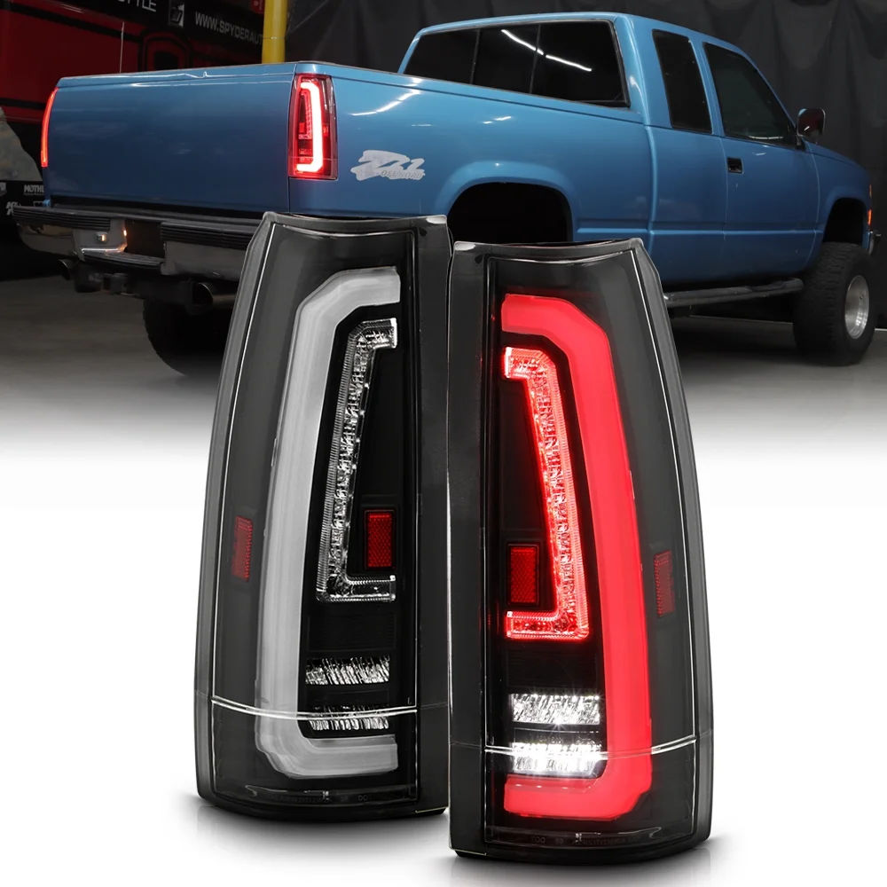 R�ckleuchten LED Fiber Optic (klar) 88-99 GM Trucks