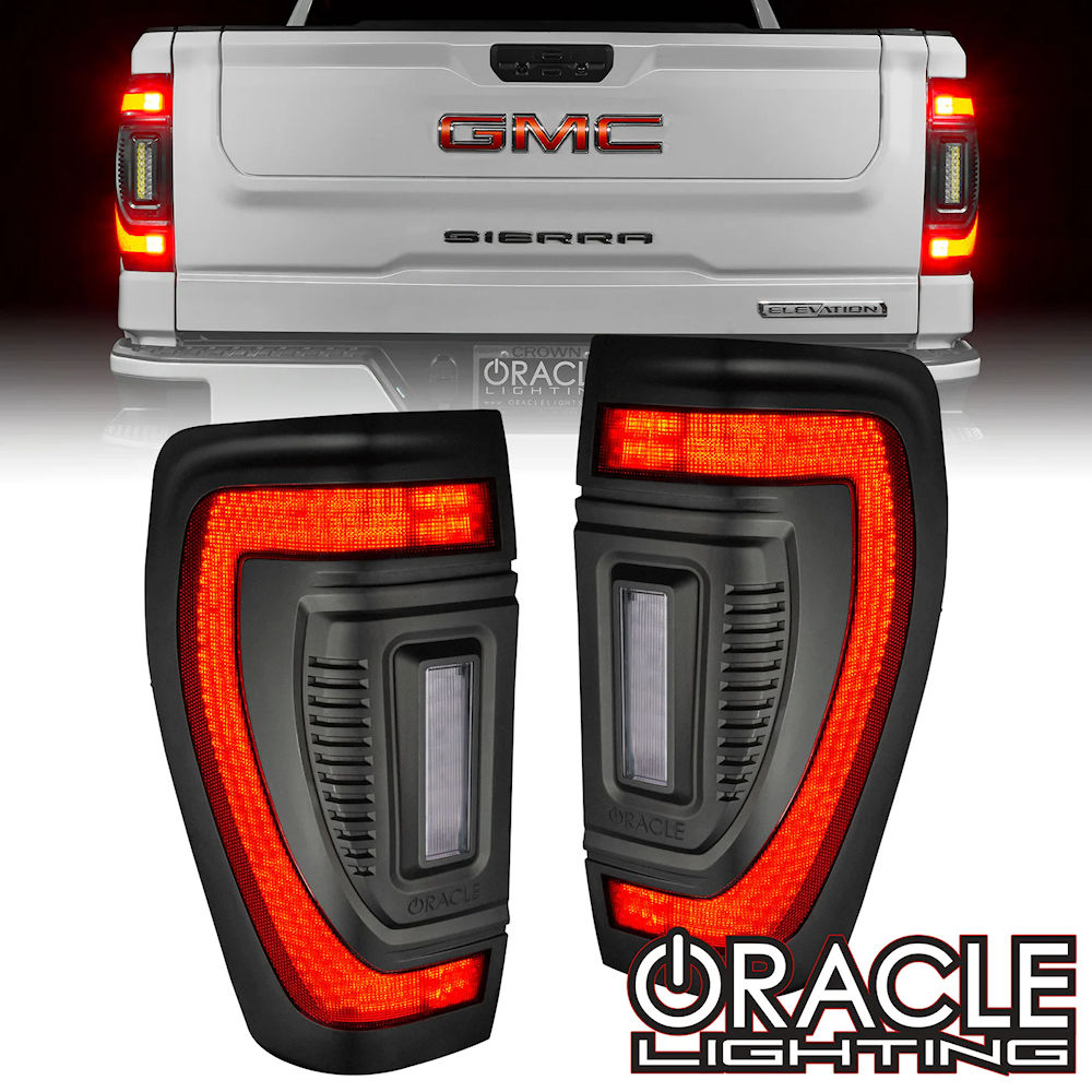 R�ckleuchten LED Flush Style (get�nt) 19-26 GMC Sierra