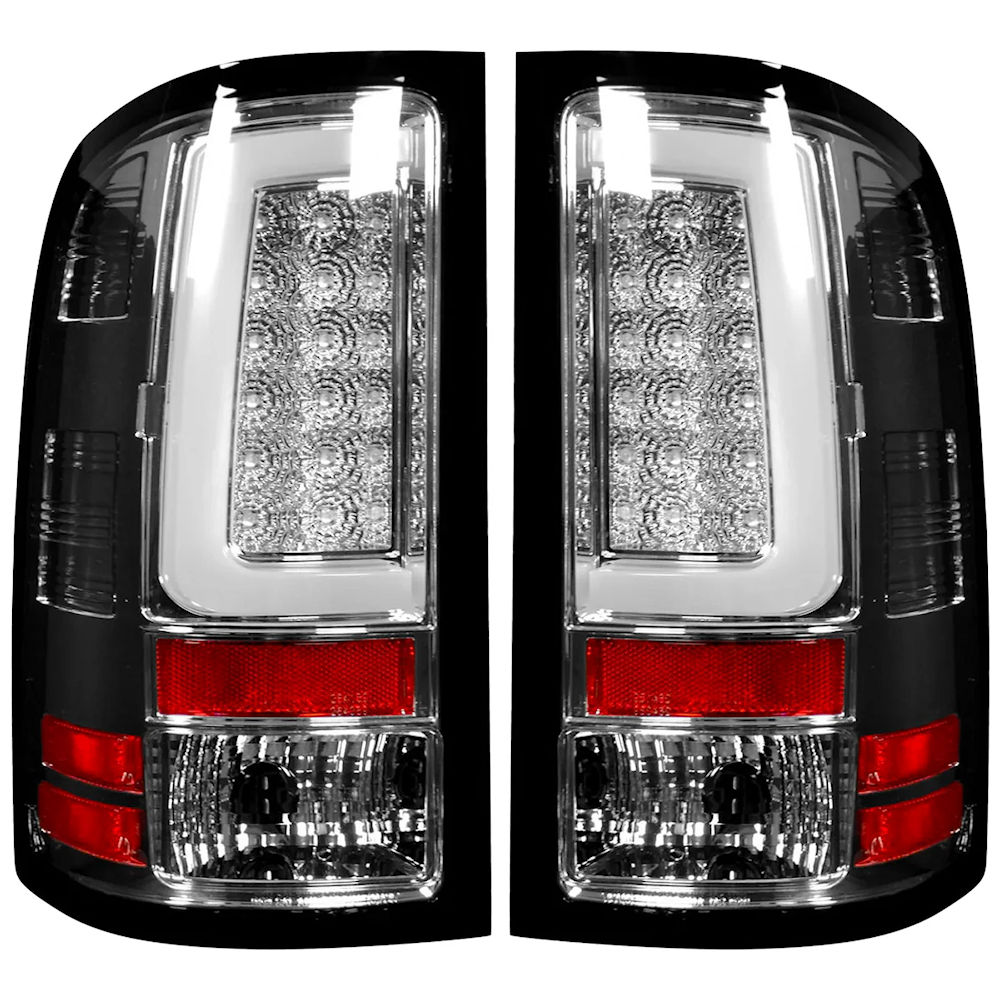 R�ckleuchten OLED Chrom (klar) 07-13 GMC Sierra