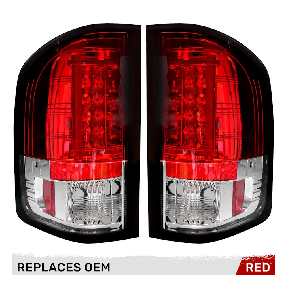 R�ckleuchten OLED Chrom (rot) 07-13 Chevy Silverado