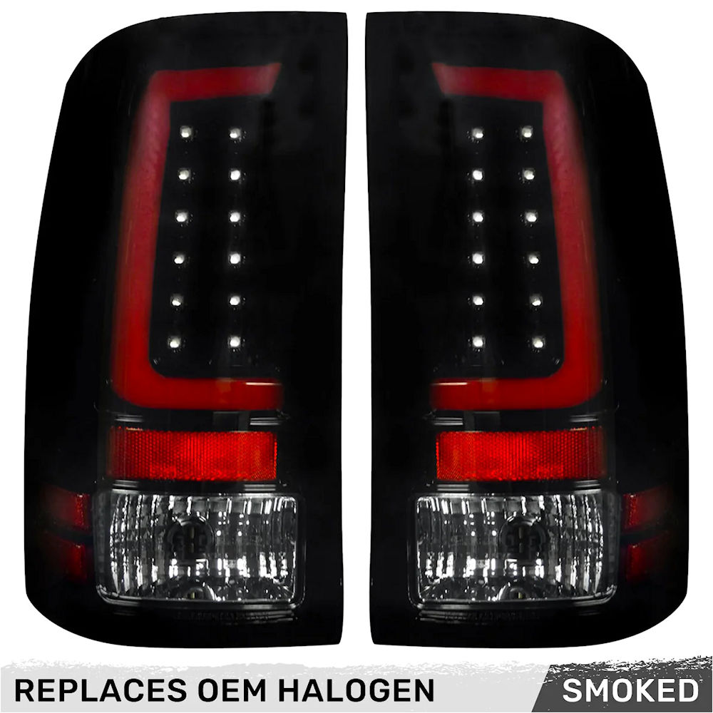 R�ckleuchten OLED Schwarz (get�nt) 07-13 GMC Sierra