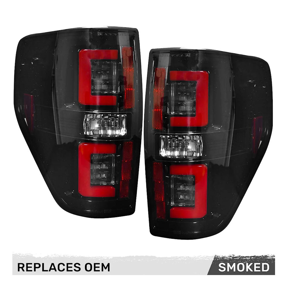 R�ckleuchten OLED Schwarz (get�nt) 09-14 Ford F150