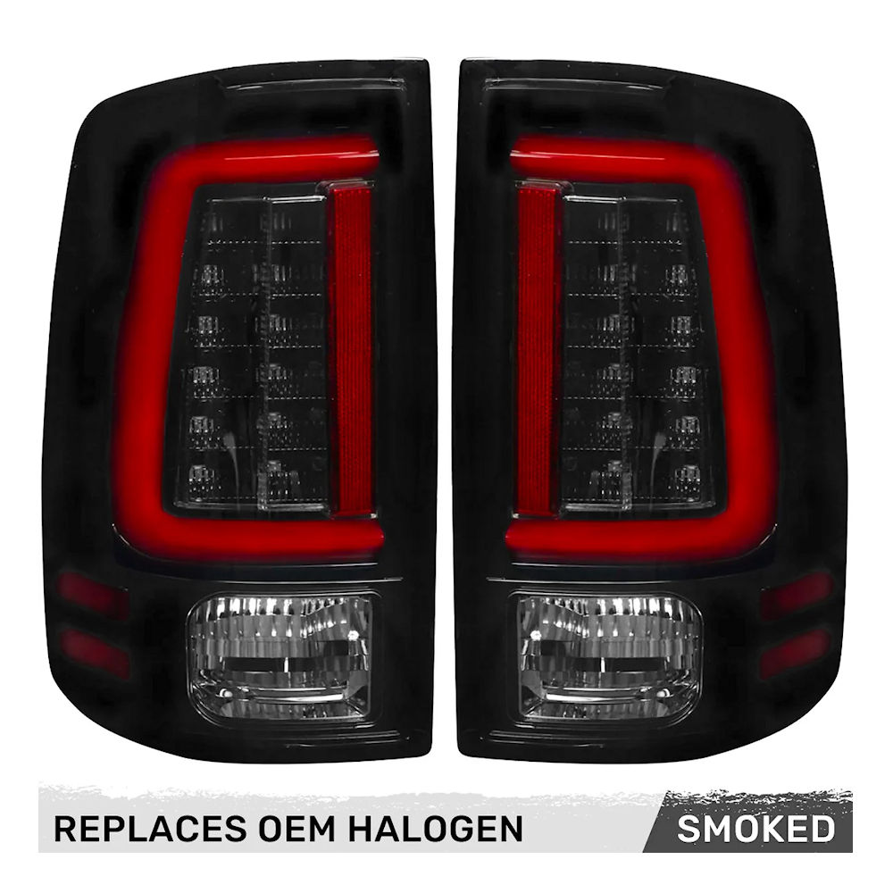 R�ckleuchten OLED Schwarz (get�nt) 09-18 Dodge RAM