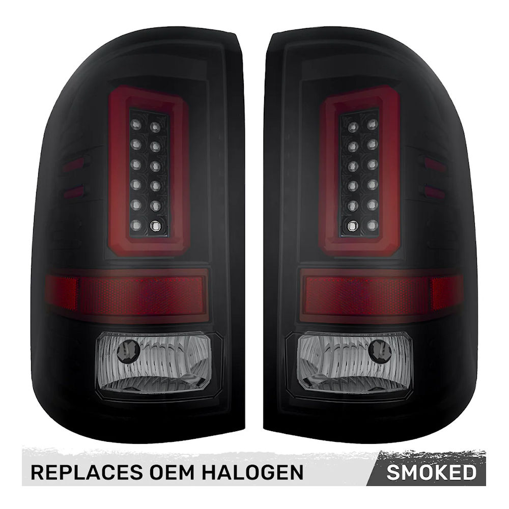 R�ckleuchten OLED Schwarz (get�nt) 14-18 GMC Sierra