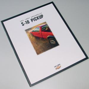 Neuwagenprospekt - 1997 Chevy S10 Pickup \(englisch\)