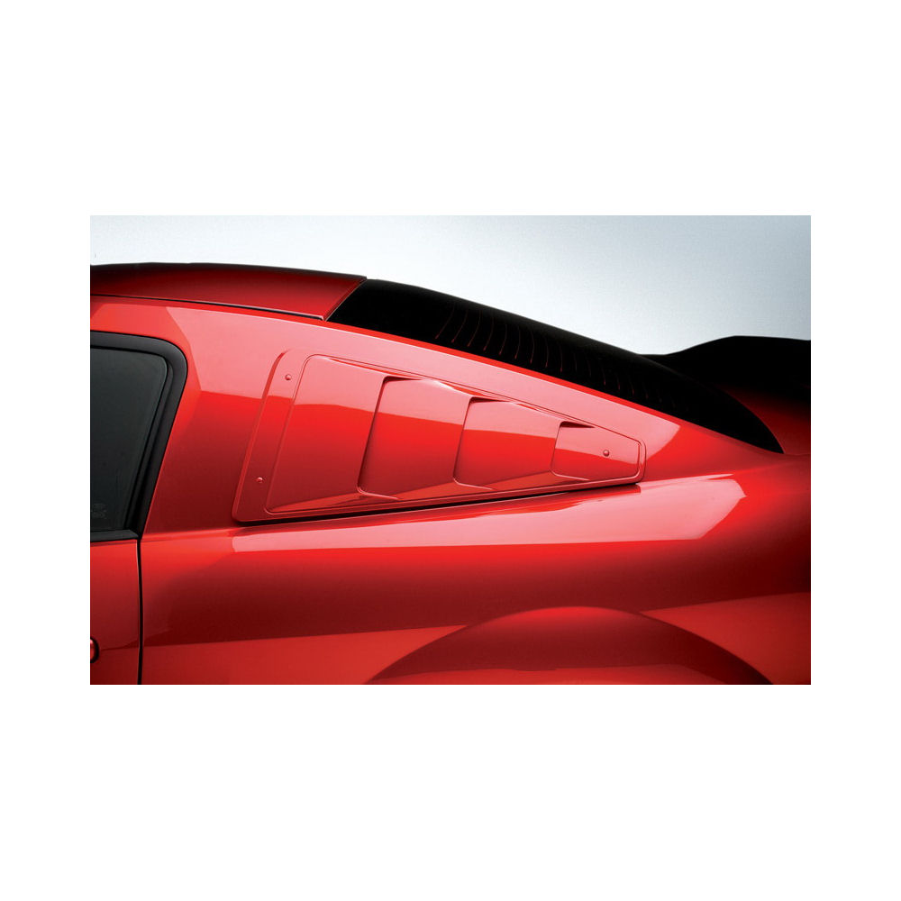 Quarter Window Louvers from ROUSH for 20052009 Ford Mustang