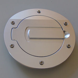Tankklappe Aluminium \(Satin\) 05-09 Ford Mustang