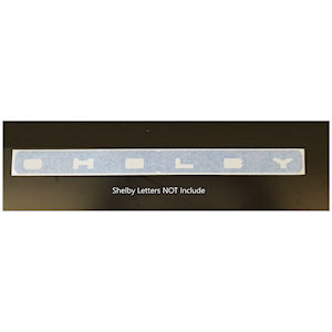 Emblem - Montagehilfe \(Front/Heck\) 06-08 Shelby GT