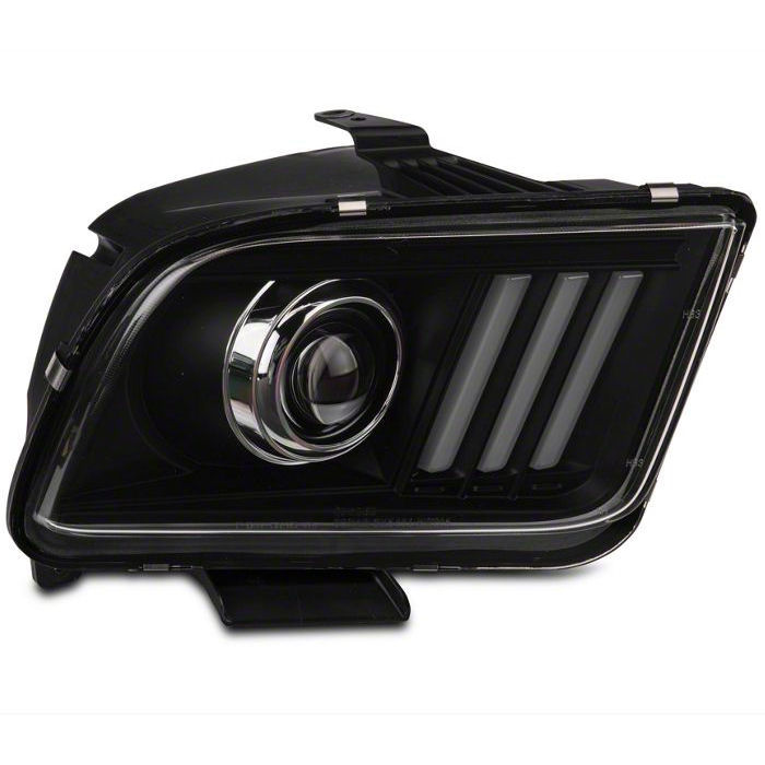 Projector DRL Headlight Set from Raxiom for 20052009 Ford Mustang