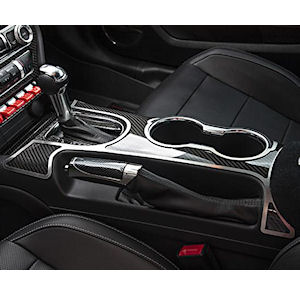Schaltkulissen-Rahmen \(Karbon\) 15-21 Ford Mustang
