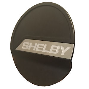 Tankklappe Aluminium \(schwarz\) 15-22 Shelby GT350/GT500