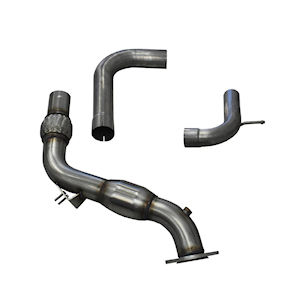 Auspuff Down-Pipe \(Edelstahl\) 15-23 Ford Mustang EB