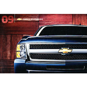 Neuwagenprospekt - 2009 Chevy Silverado \(englisch\)