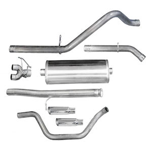 Auspuffanlage Sport \(poliert\) 10-13 Chevy Silverado 1500