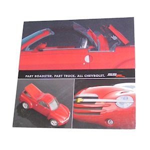 Neuwagenkarte - 2003 Chevy SSR Hologramm \(englisch\)